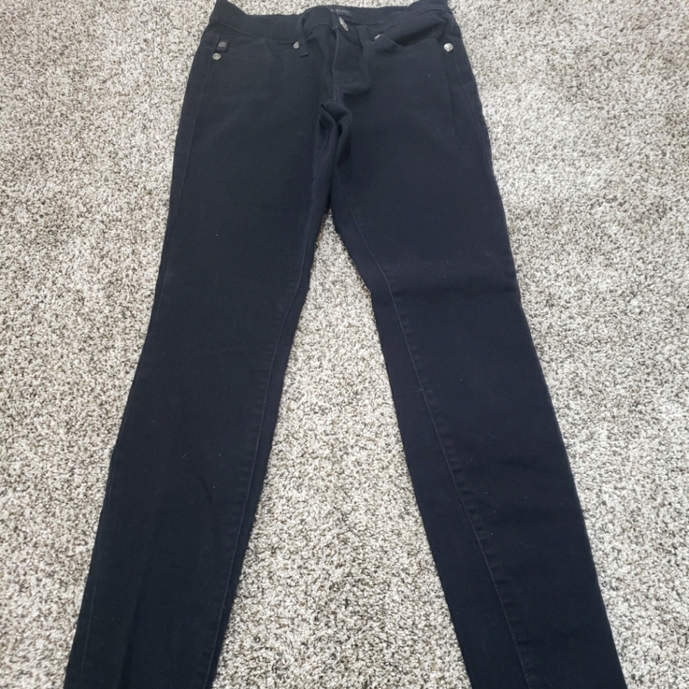 Rock & Republic Black Skinny Jeans. - Picture 2 of 4